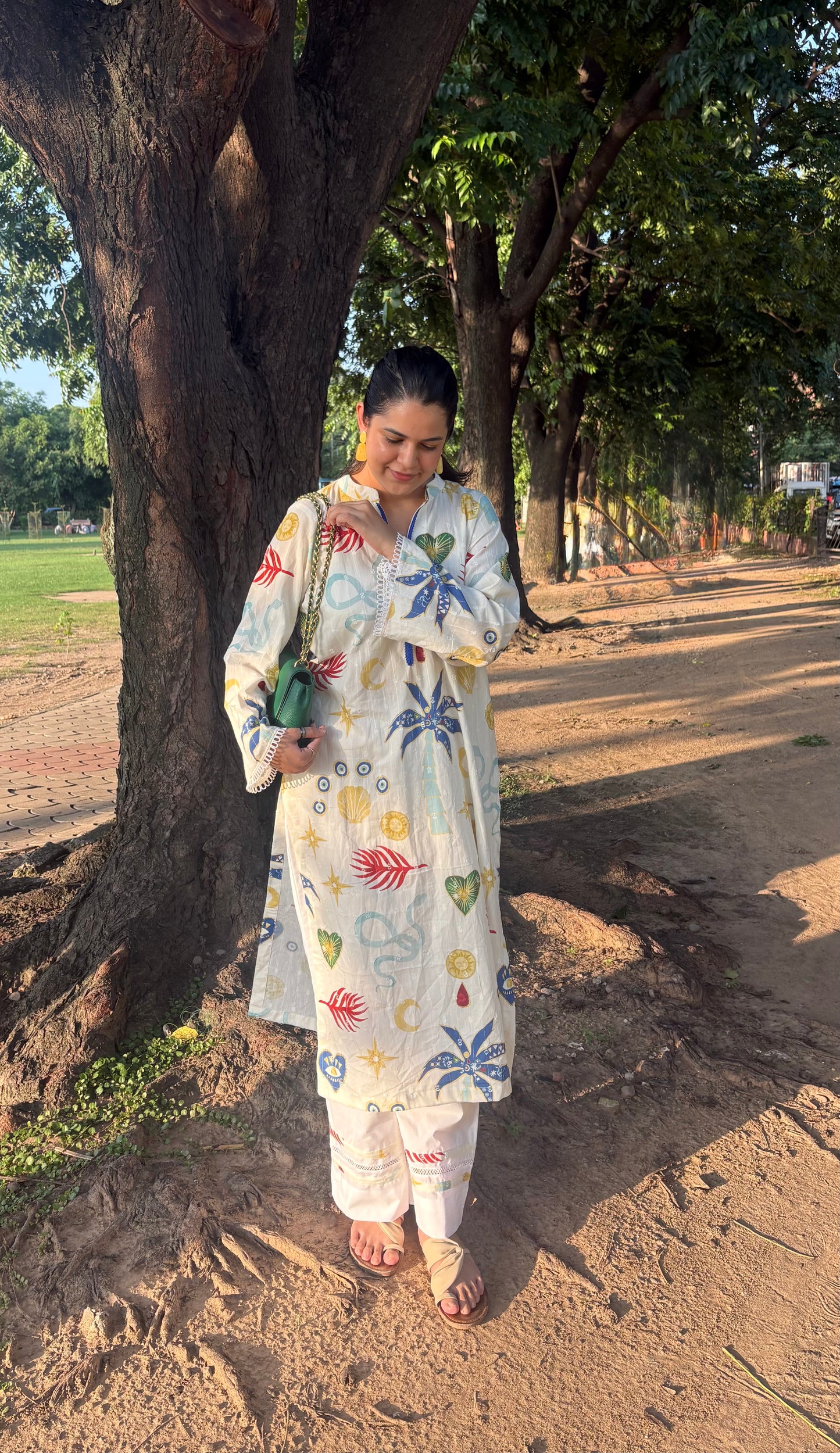 Reema Long Kurta Set