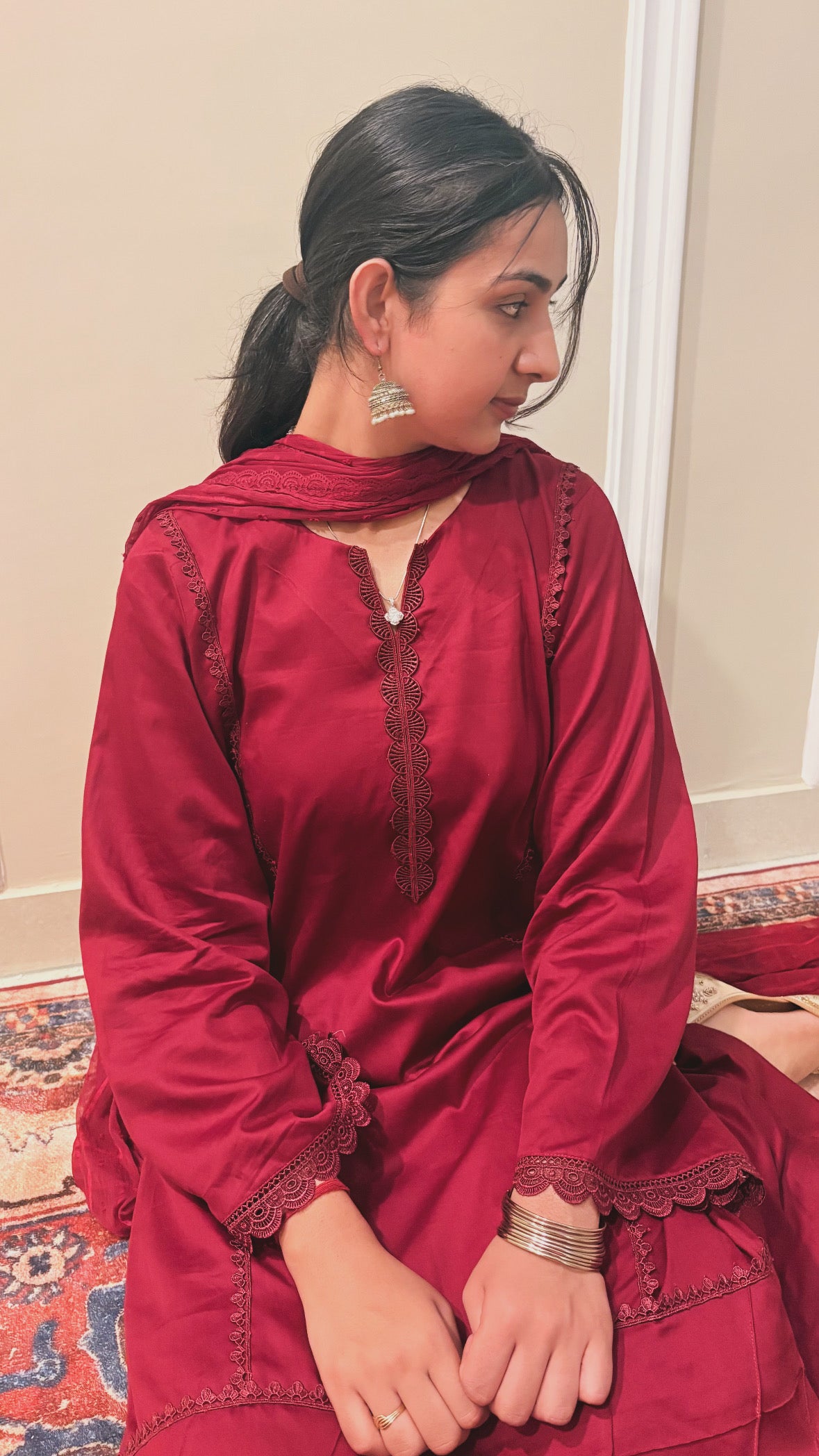 Rabia — Longline Kurta Set