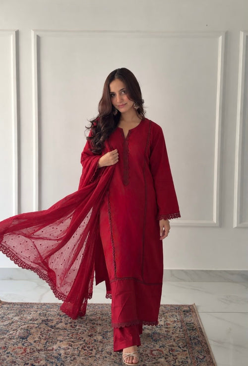 Rabia — Longline Kurta Set