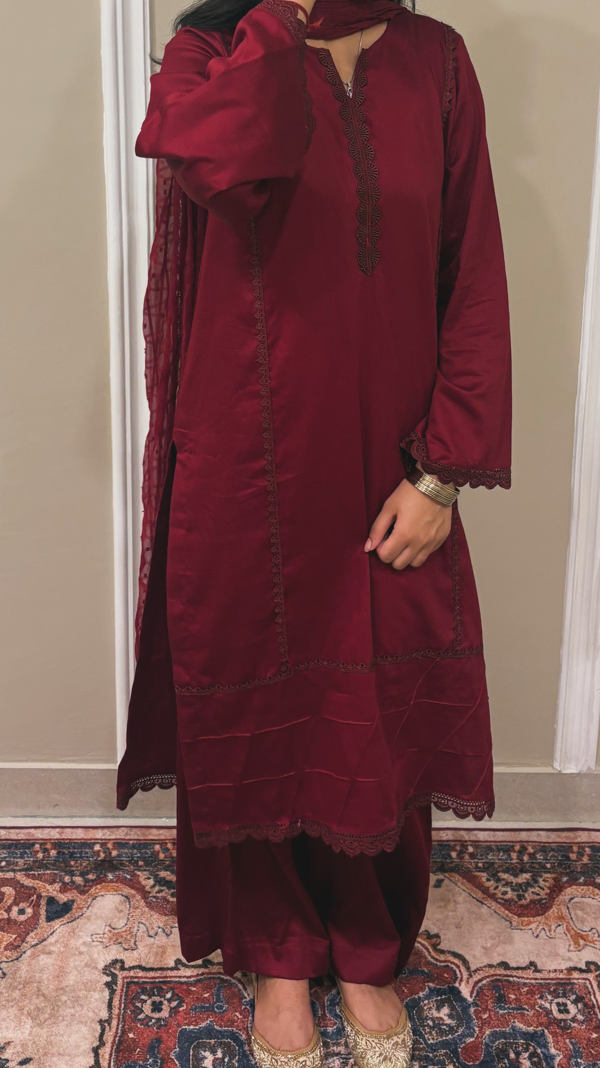 Rabia — Longline Kurta Set