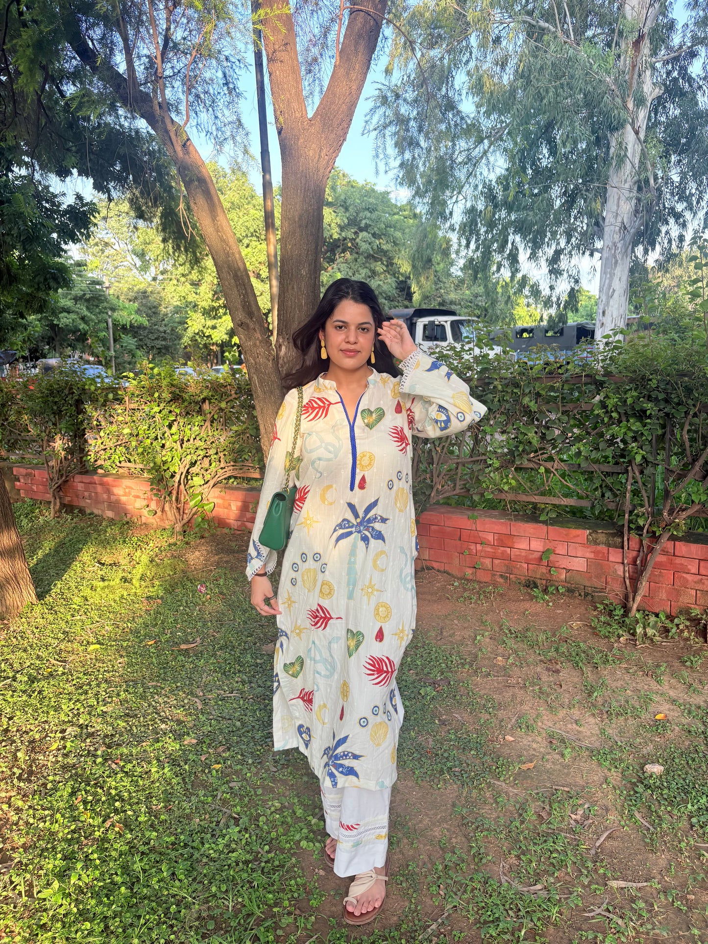 Reema Long Kurta Set