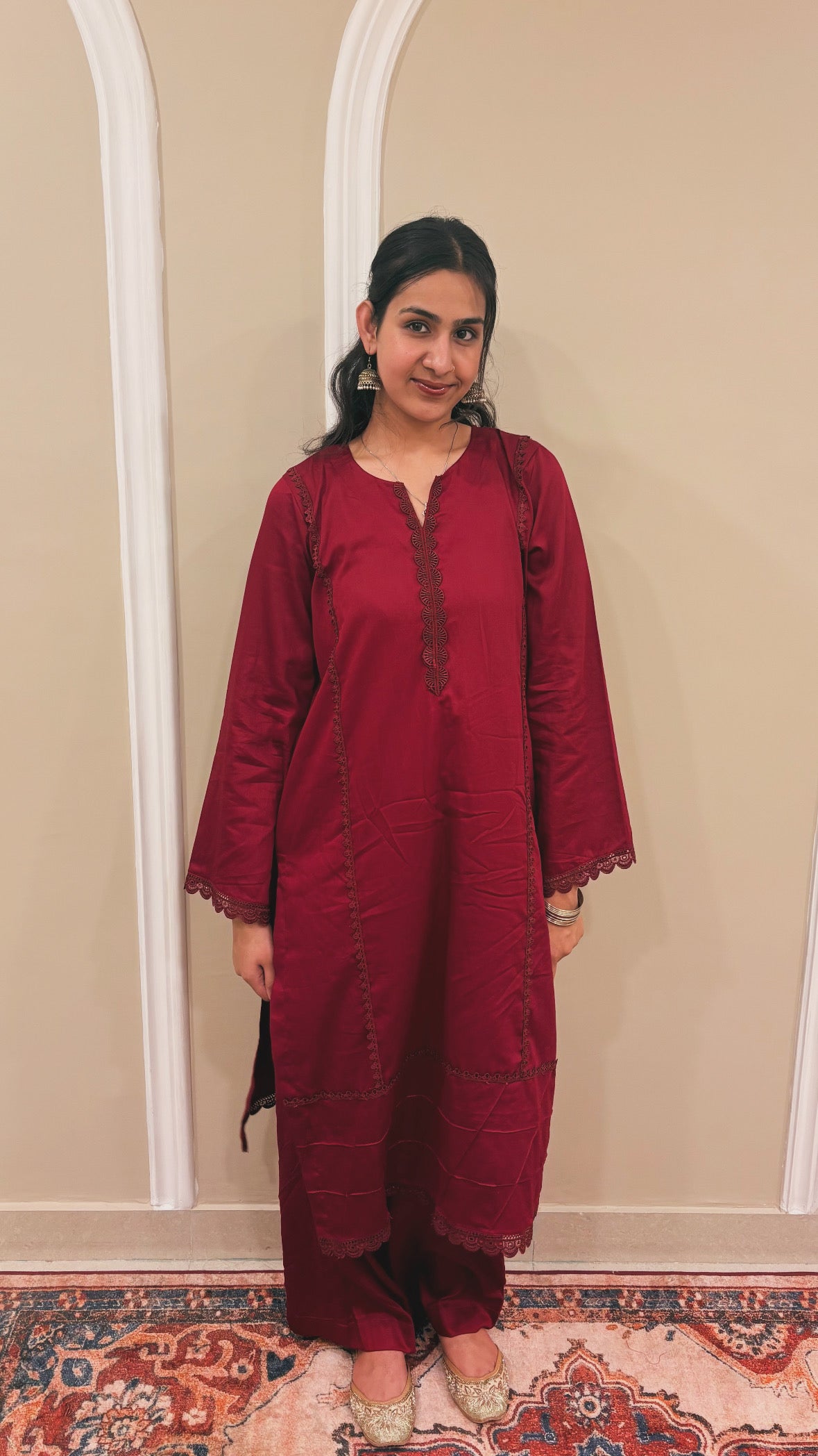 Rabia — Longline Kurta Set