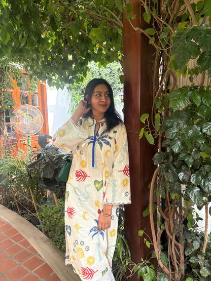 Reema Long Kurta Set