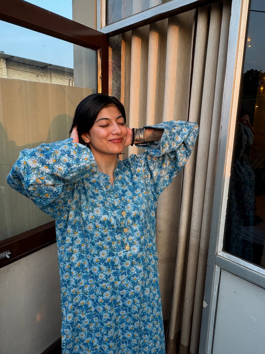 Nayaab,Exceptionally Warm Winter Kurta - The Khushnuma