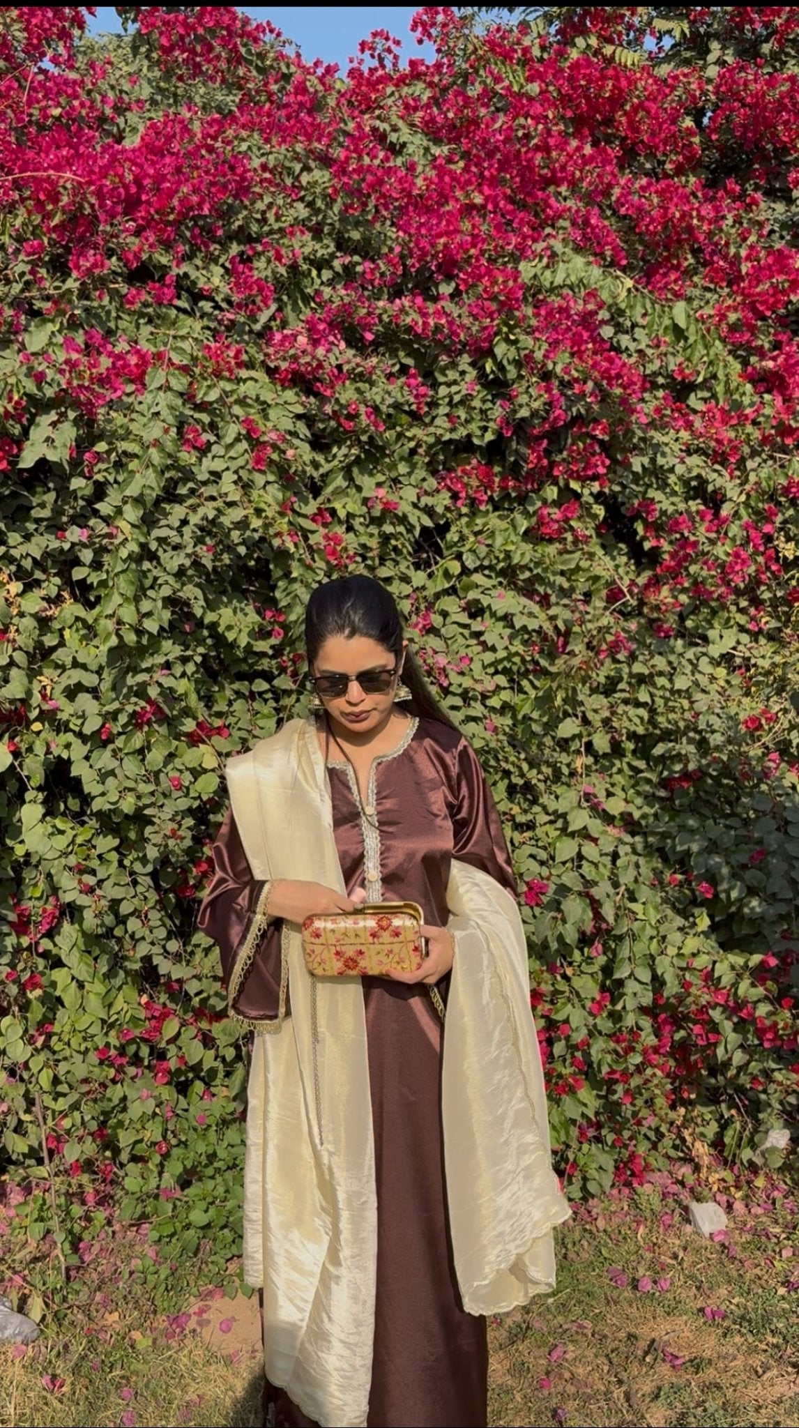 Noor - e - Shaam – Dark Brown - The Khushnuma