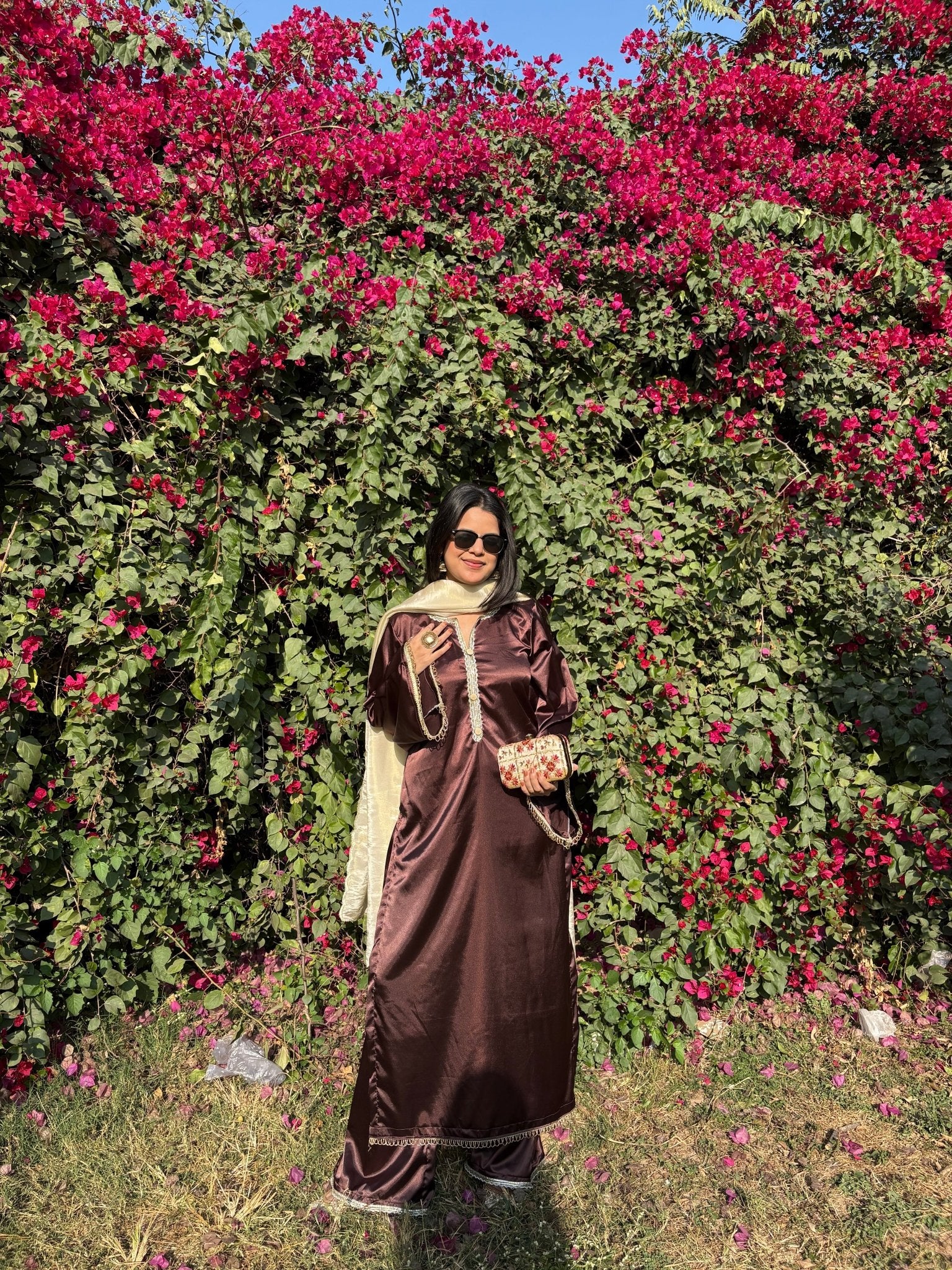 Noor - e - Shaam – Dark Brown - The Khushnuma