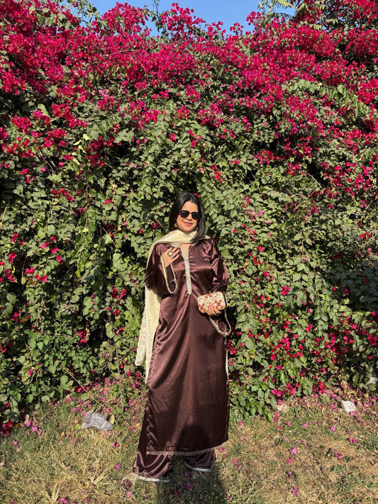 Noor - e - Shaam – Dark Brown - The Khushnuma