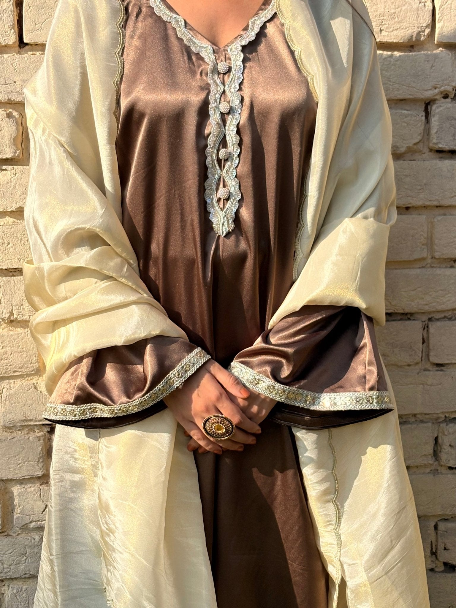 Noor - e - Shaam – Golden Brown - The Khushnuma