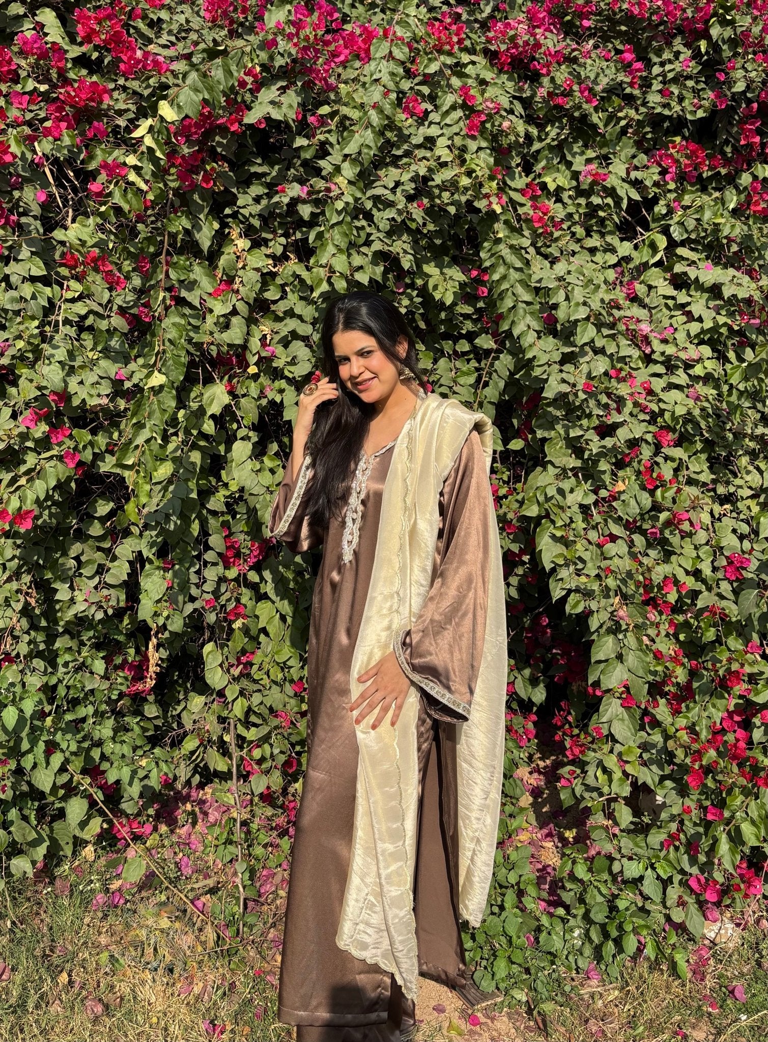 Noor - e - Shaam – Golden Brown - The Khushnuma