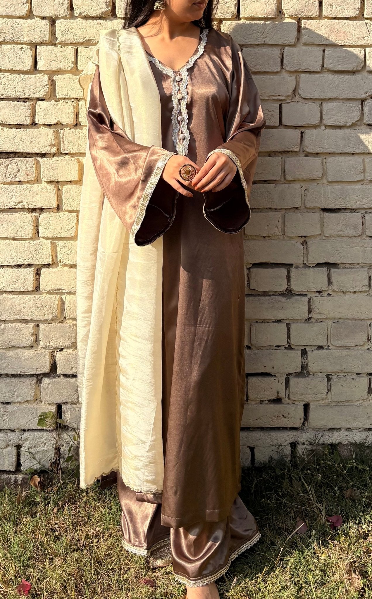 Noor - e - Shaam – Golden Brown - The Khushnuma