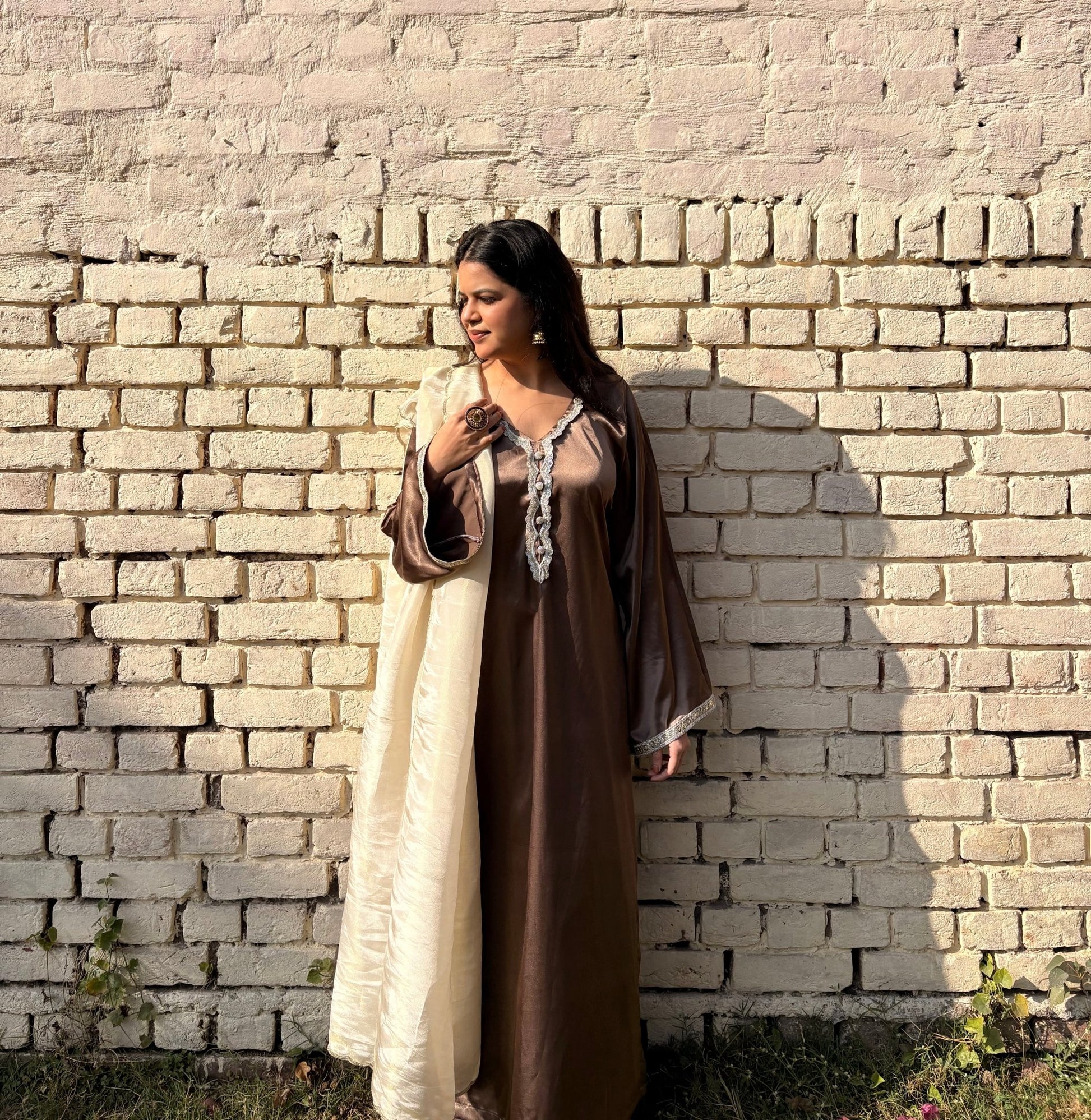 Noor - e - Shaam – Golden Brown - The Khushnuma