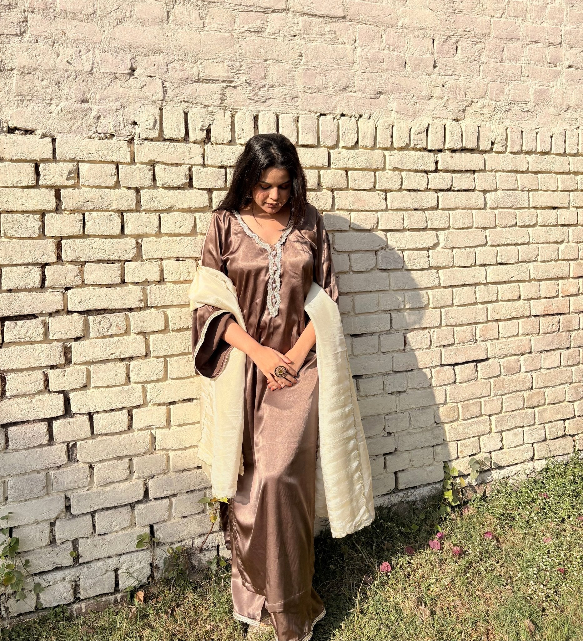 Noor - e - Shaam – Golden Brown - The Khushnuma