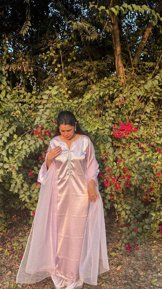 Noor - e - Shaam – Light Lavender - The Khushnuma