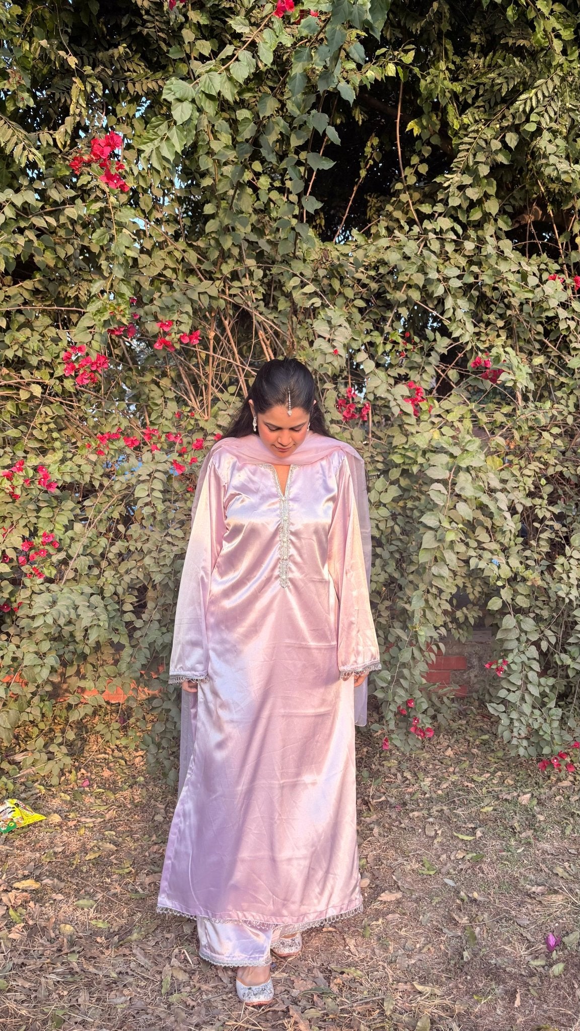 Noor - e - Shaam – Light Lavender - The Khushnuma