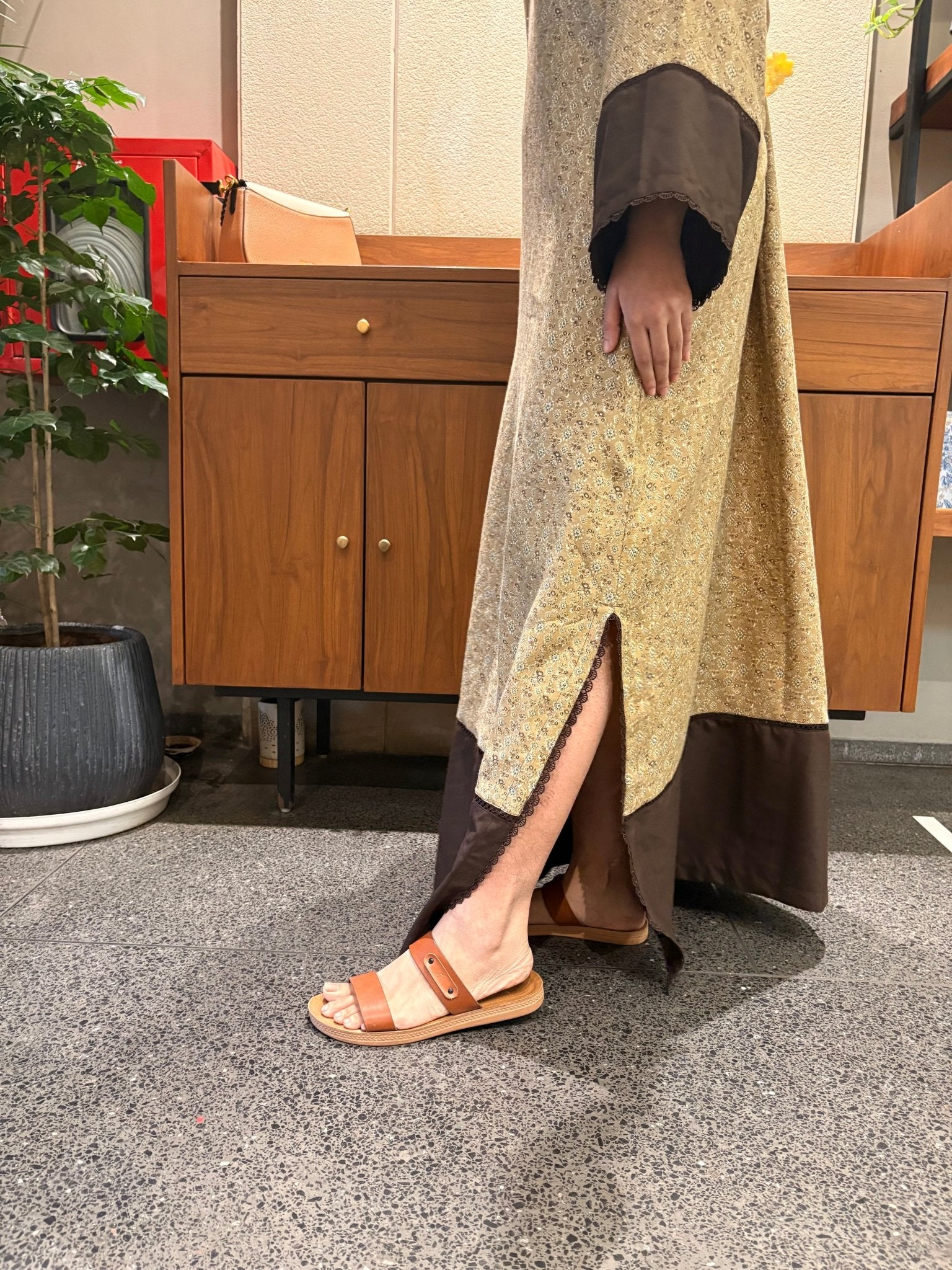 Winter Brown Kaftaan (Limited Edition) - The Khushnuma